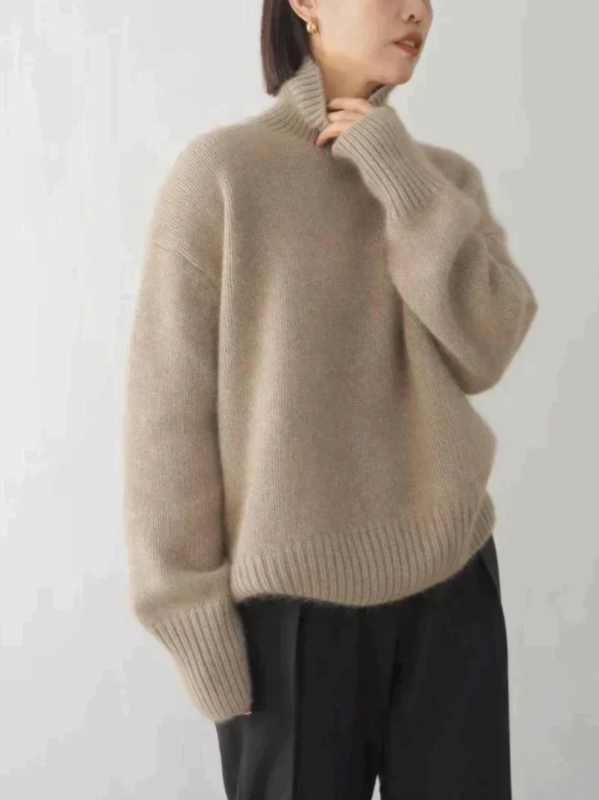 Isabella | High Cashmere Collar