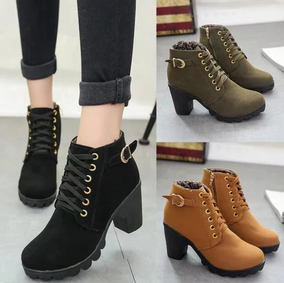 Ava | Chunky Heel Boots (BUY 1 GET 1 50% OFF!)