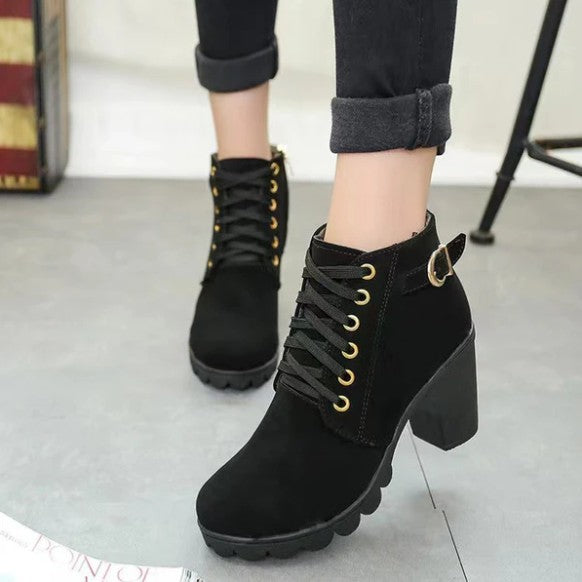 Ava | Chunky Heel Boots (BUY 1 GET 1 50% OFF!)