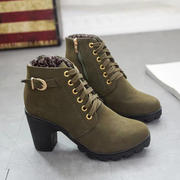 Ava | Chunky Heel Boots (BUY 1 GET 1 50% OFF!)