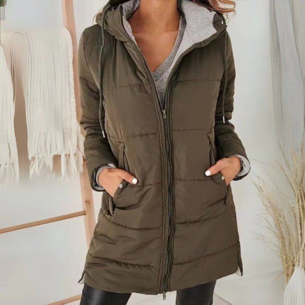 Eva | Casual Hooded Puffer Jacket