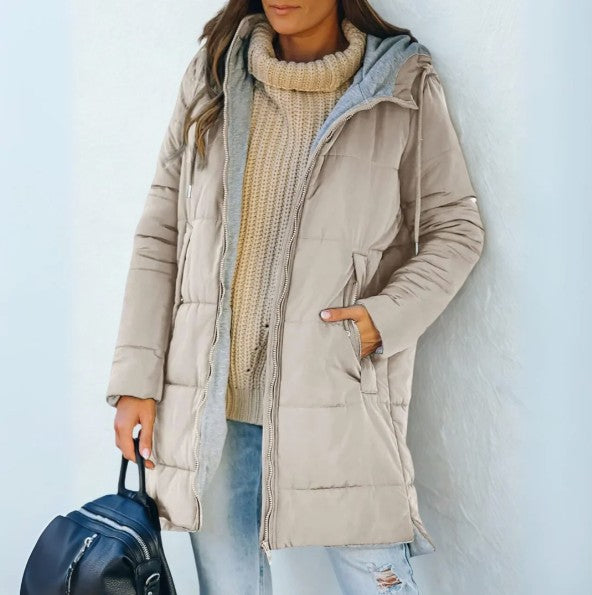 Eva | Casual Hooded Puffer Jacket