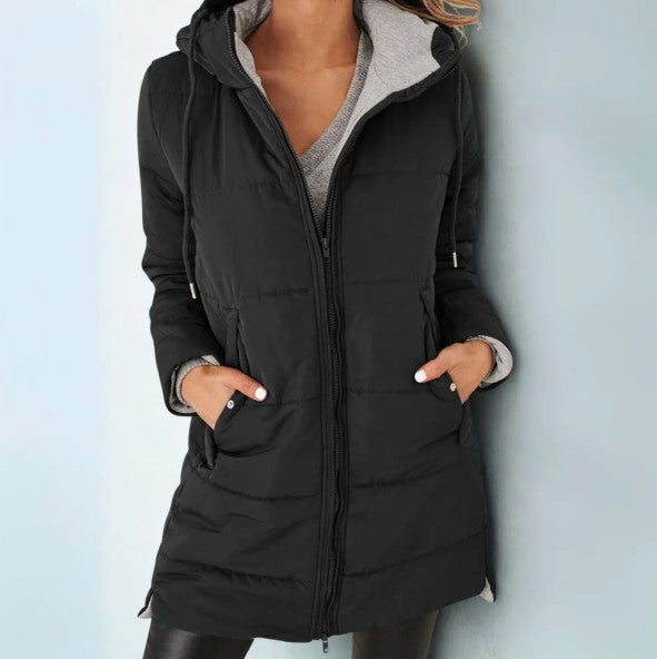 Eva | Casual Hooded Puffer Jacket