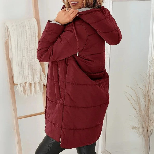 Eva | Casual Hooded Puffer Jacket