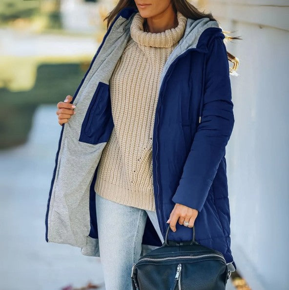 Eva | Casual Hooded Puffer Jacket