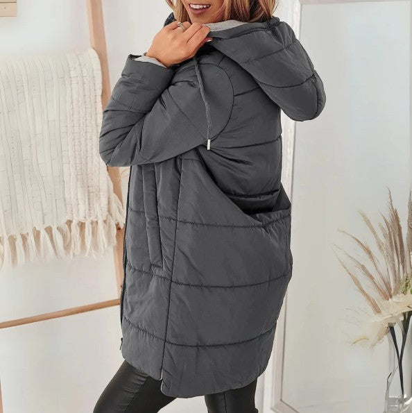 Eva | Casual Hooded Puffer Jacket