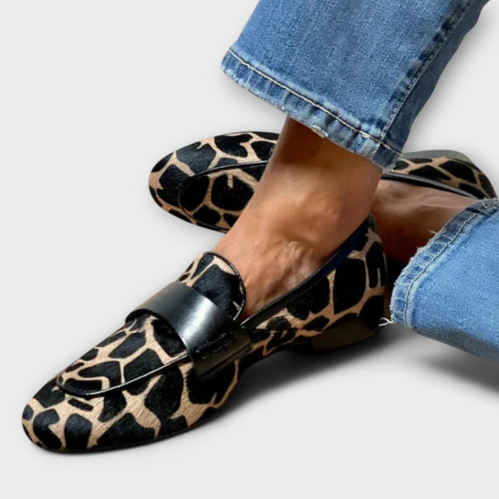 Laural | Leopard Loafer