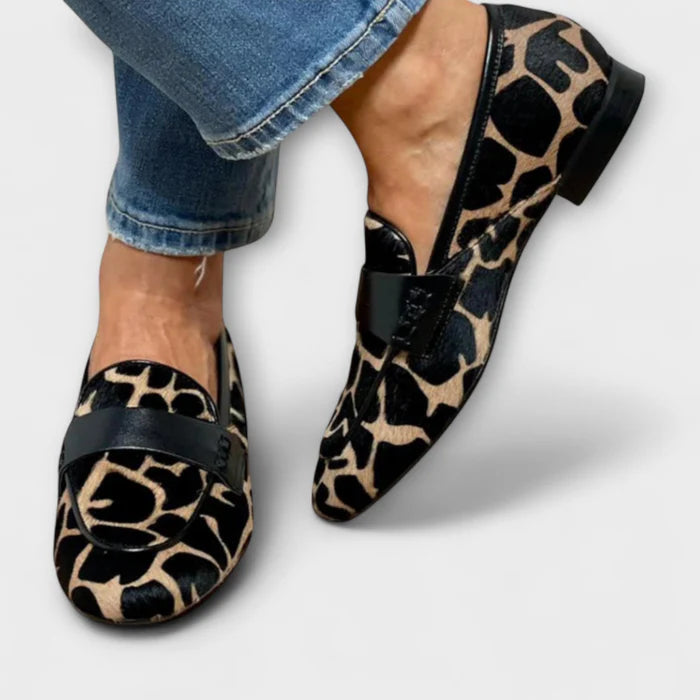 Laural | Leopard Loafer