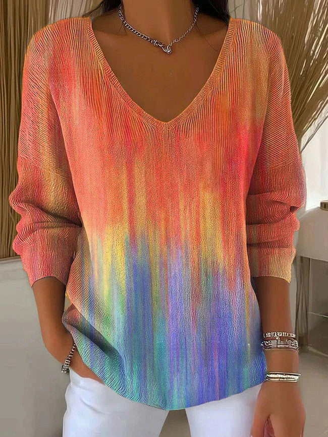 Nyla | V-Neck Knitted Sweater