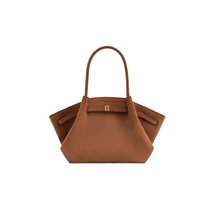 Lily Bag | Elegant Brown Bag With Gold Details