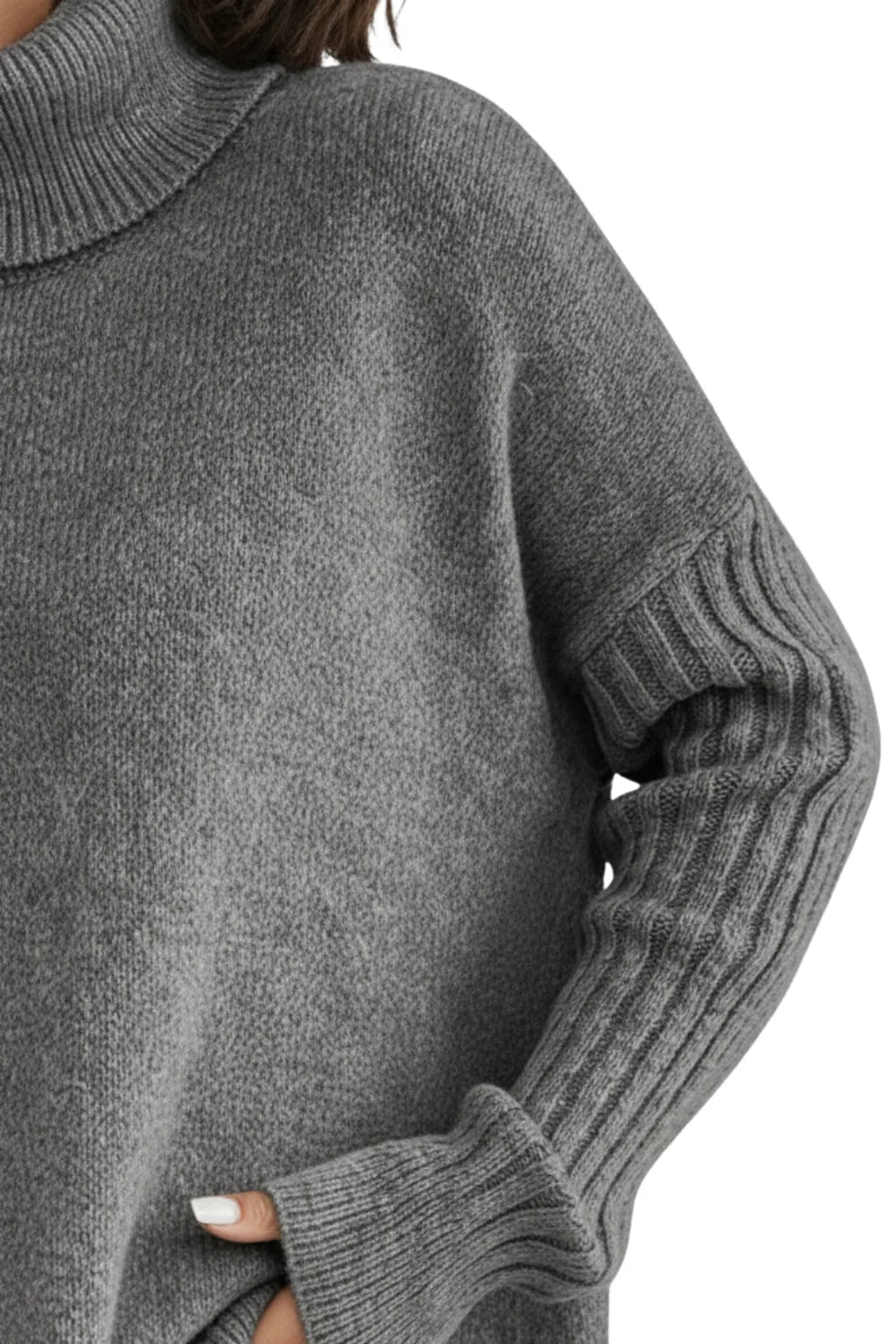 Isla | Elegant Long Turtleneck