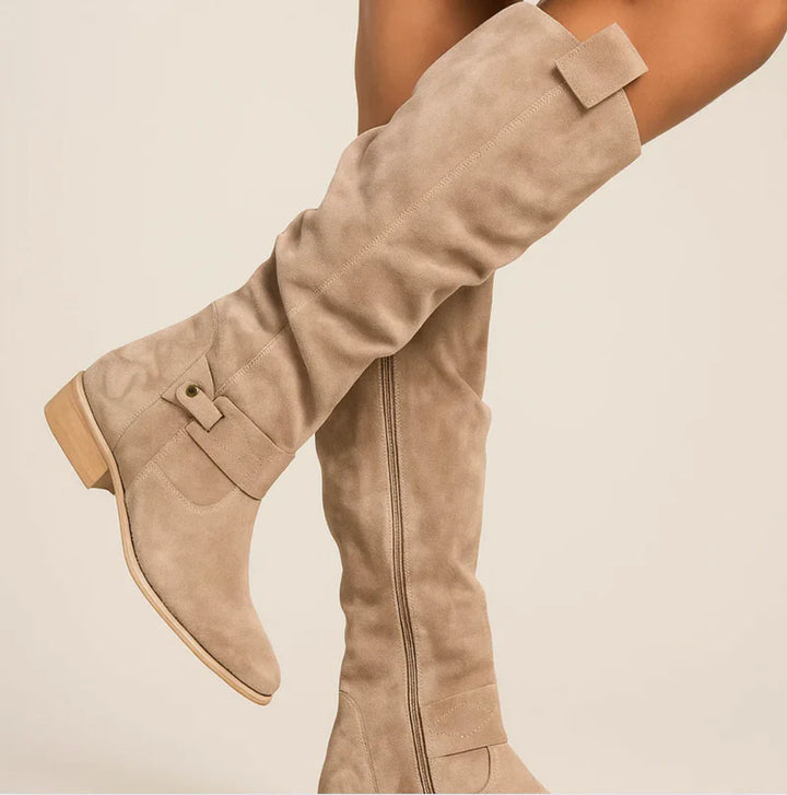 Heather | Elegant Suede Boots