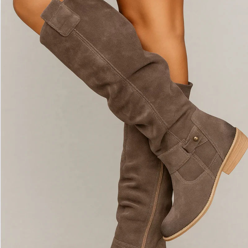 Heather | Elegant Suede Boots