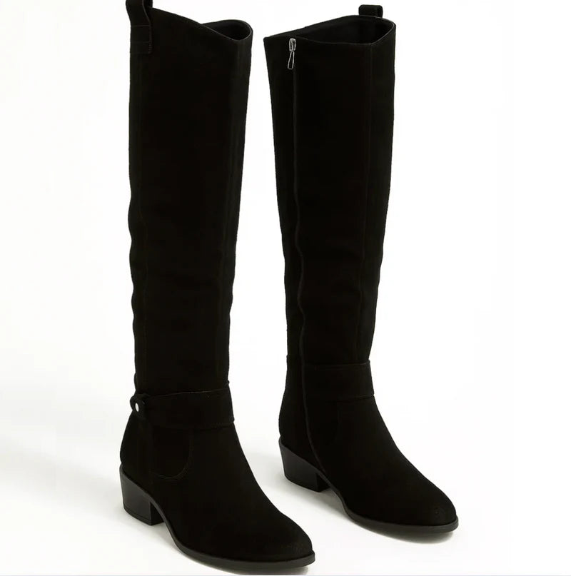 Heather | Elegant Suede Boots
