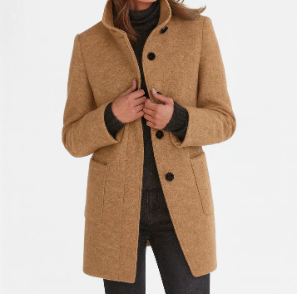 Tori | High Collar Coat