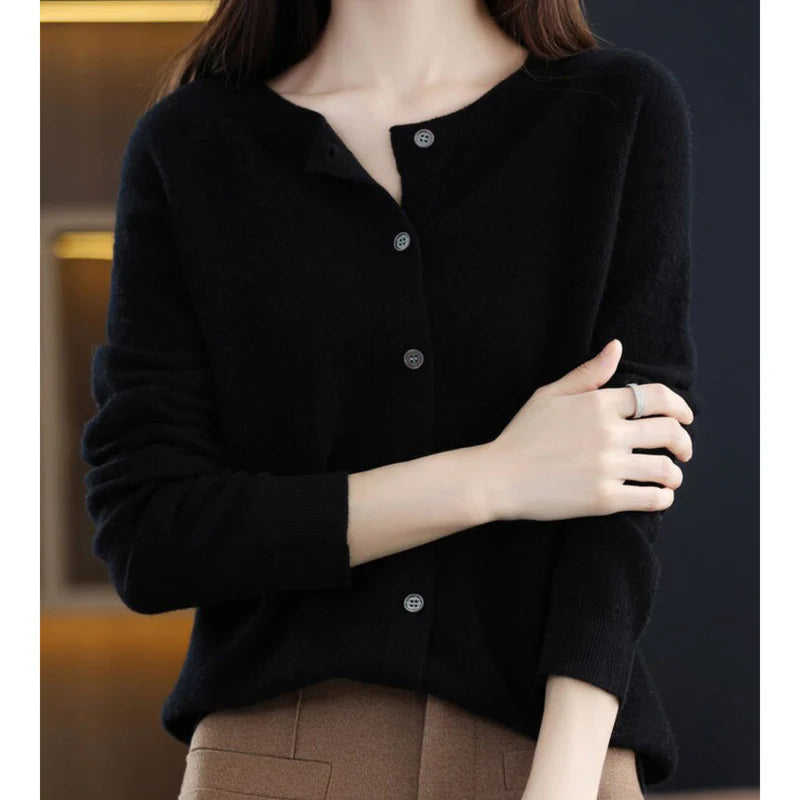 Dailee | Merino O-Neck Knitted Sweater