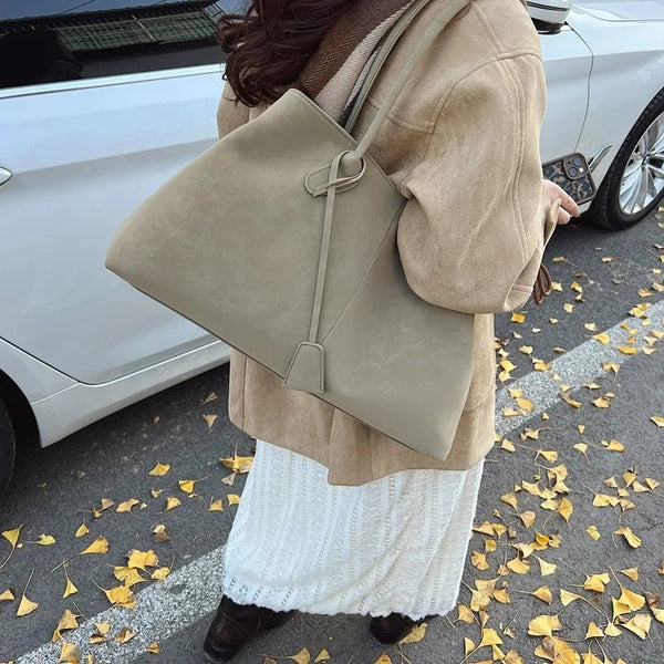 Emma | Suede Tote Bag (Buy 1 Get 1 50% OFF!)